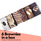 6 Assorted Brownies in a box