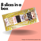 8 slices in a box