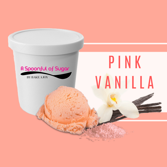 Pink Vanilla Classic ice cream pint