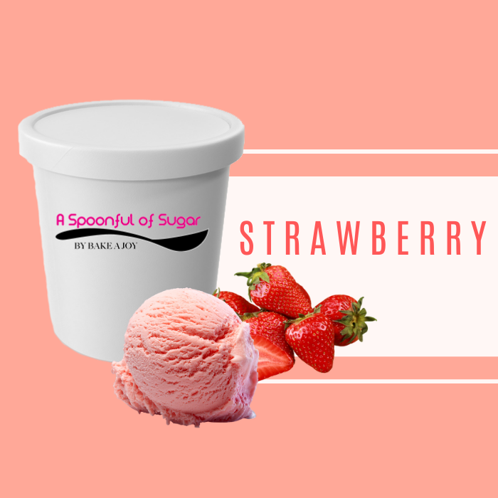 Strawberry Classic ice cream pint