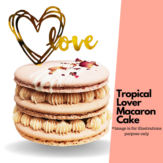 Macaron cake Tropical Lover